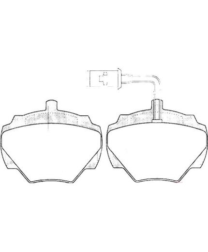 AP Колодки дисковые