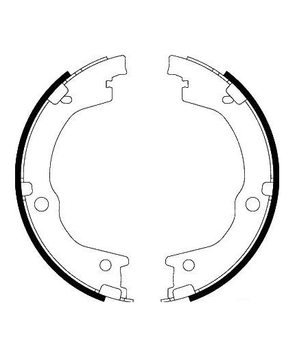 AP Колодки барабанные