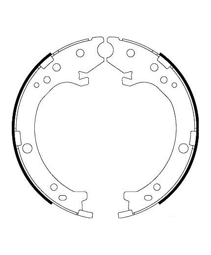 AP Колодки барабанные