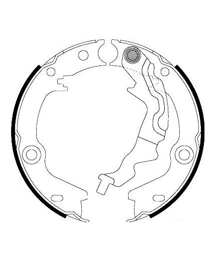 AP Колодки барабанные