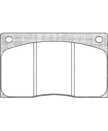 AP Колодки дисковые передние