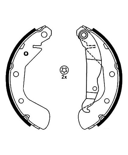 AP Колодки дисковые