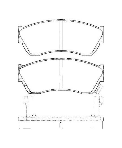 AP Колодки дисковые