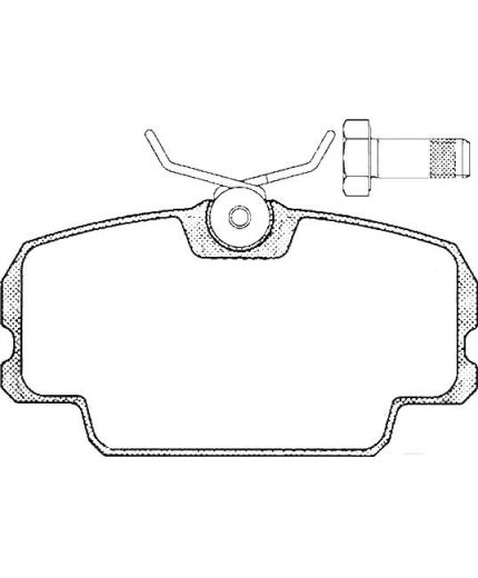 AP Колодки дисковые