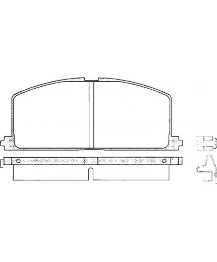 AP Колодки дисковые
