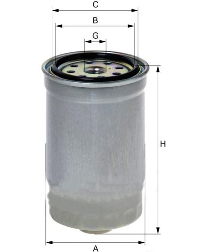 Hengst Фильтр топливный