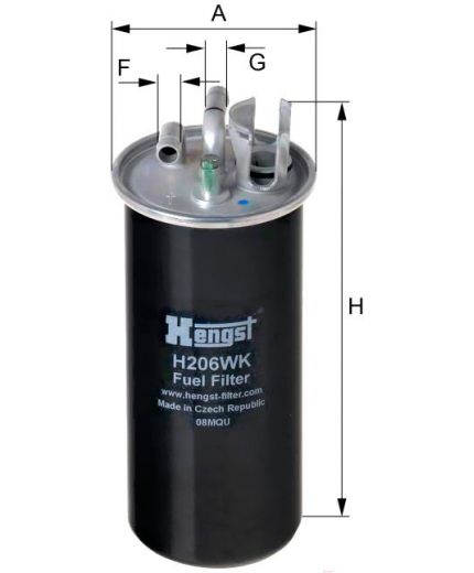Hengst Фильтр топливный