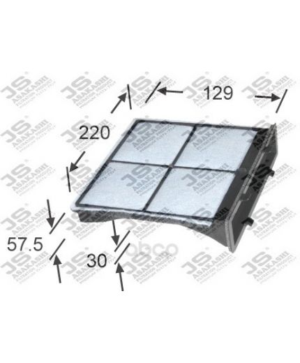 JS Asakashi Фильтр салонный