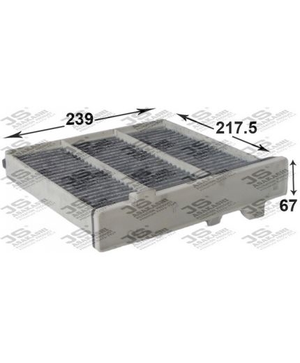 JS Asakashi Фильтр салонный, угольный Фото 2