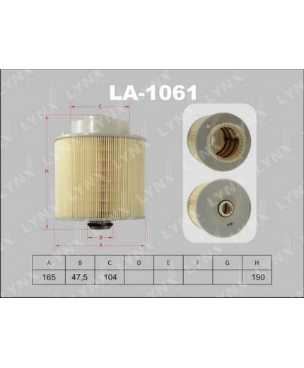 Lynxauto Фильтр воздушный