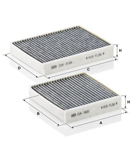 Mann-Filter Фильтр салонный (рамка) Фото 2