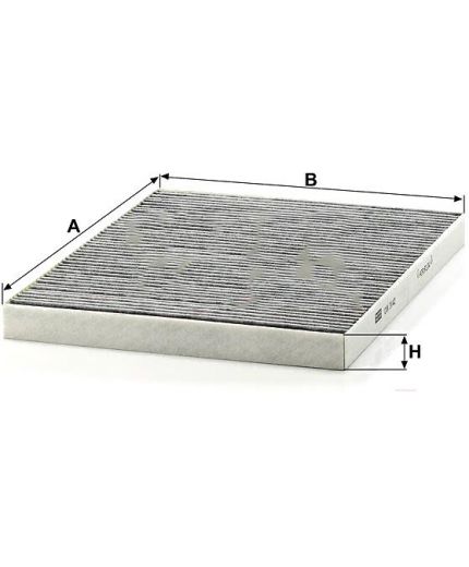 Mann-Filter Фильтр салонный (рамка) Фото 2