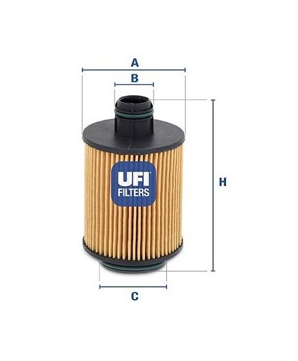UFI Фильтр масляный
