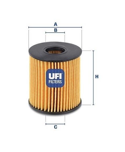 UFI Фильтр масляный