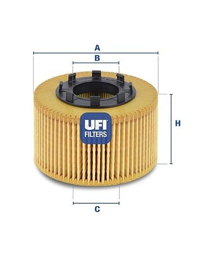 UFI Фильтр масляный