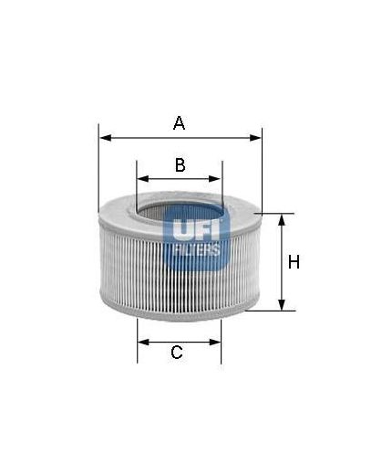 UFI Фильтр воздушный