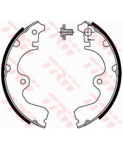 Patron Колодки барабанные задние