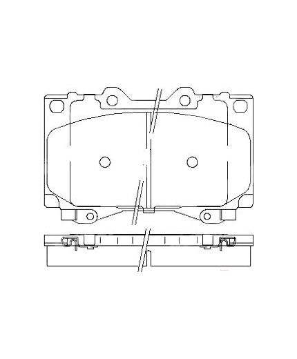 Patron Колодки дисковые передние