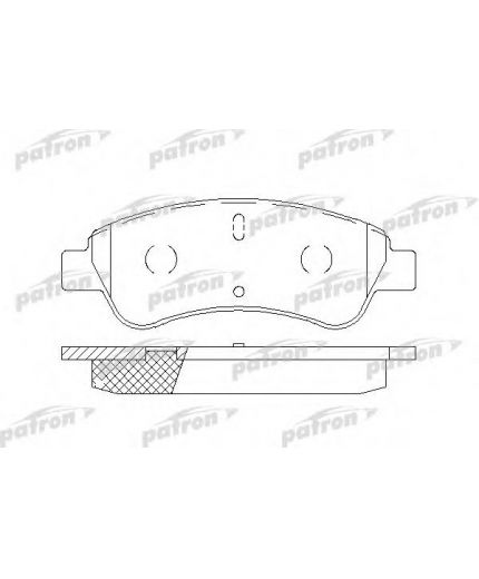 Patron Колодки дисковые передние