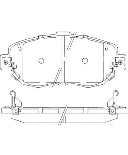 Patron Колодки дисковые
