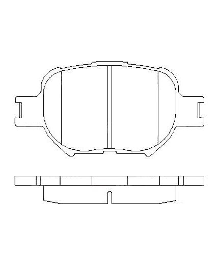 Patron Колодки дисковые передние