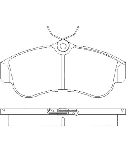 Patron Колодки дисковые передние
