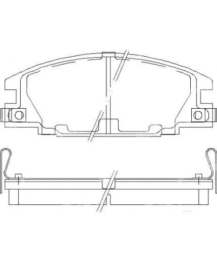 Patron Колодки дисковые передние