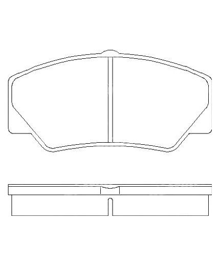 Patron Колодки дисковые передние