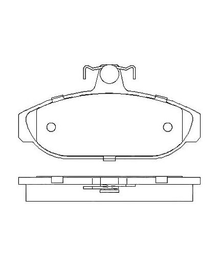 Patron Колодки дисковые передние