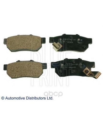 BLUE PRINT Колодки дисковые задние