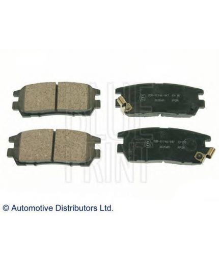 BLUE PRINT Колодки дисковые задние Фото 2