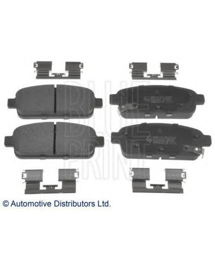 BLUE PRINT Колодки дисковые задние