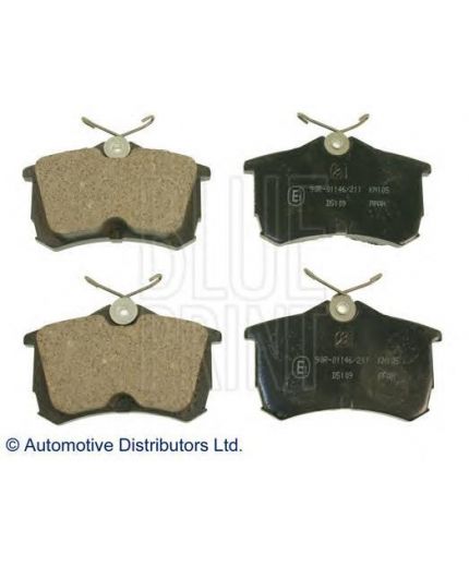 BLUE PRINT Колодки дисковые задние