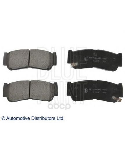 BLUE PRINT Колодки дисковые задние Фото 2