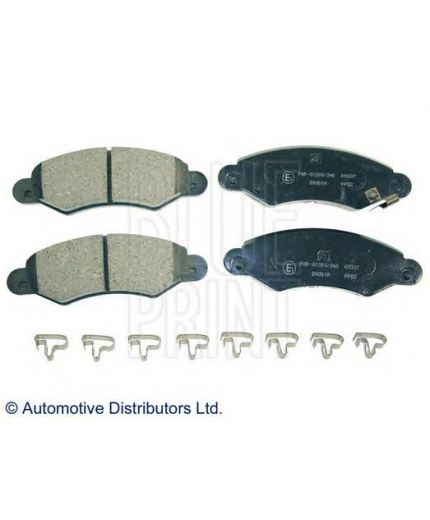 BLUE PRINT Колодки дисковые передние Фото 2