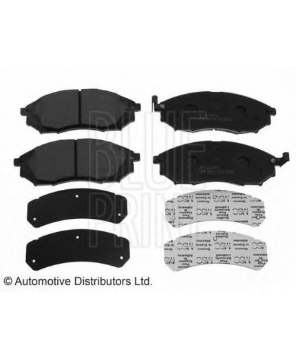 BLUE PRINT Колодки дисковые передние Фото 3