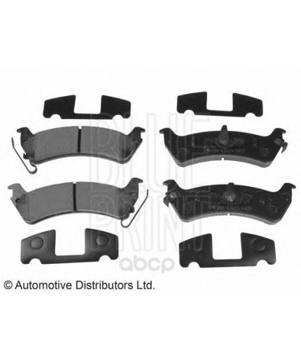 BLUE PRINT Колодки дисковые