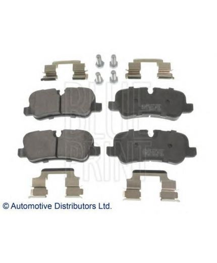 BLUE PRINT Колодки дисковые задние Фото 2