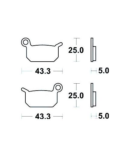 TRW Колодки дисковые передние