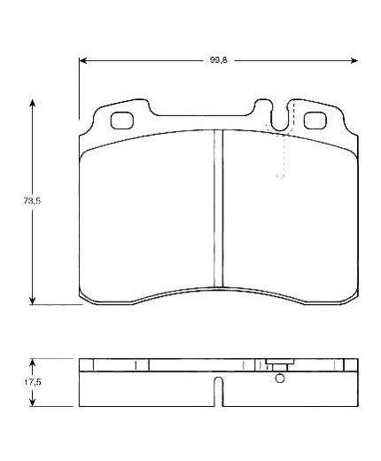 TRW Колодки дисковые