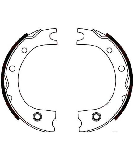 TRW Колодки барабанные задние Фото 2