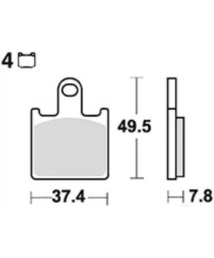 TRW Колодки дисковые передние