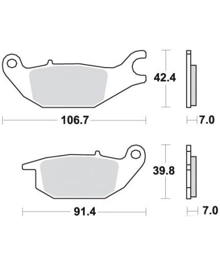 TRW Колодки дисковые