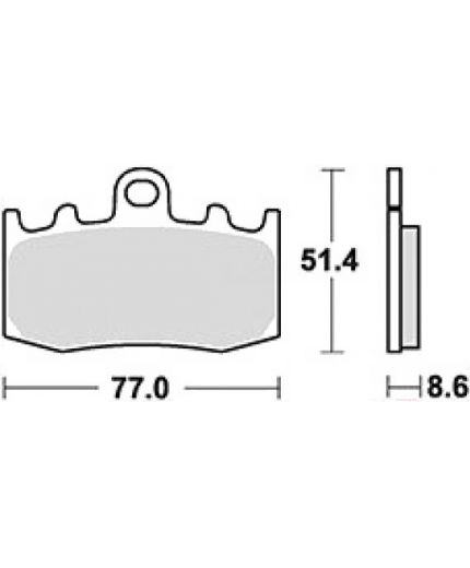 TRW Колодки дисковые