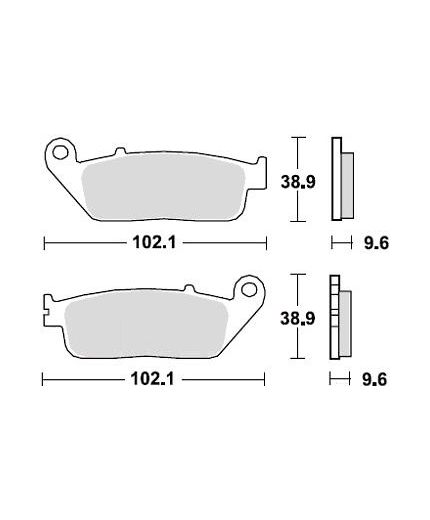 TRW Колодки дисковые