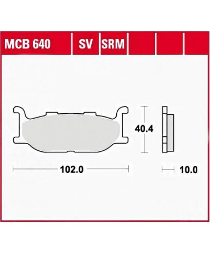TRW Колодки дисковые передние