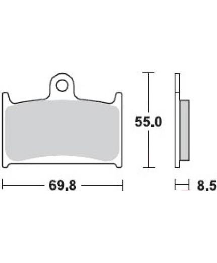TRW Колодки дисковые