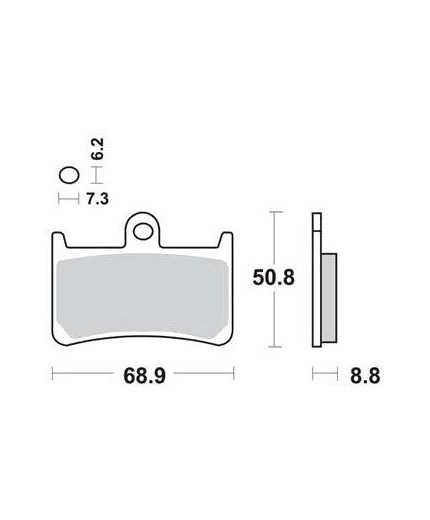 TRW Колодки дисковые передние