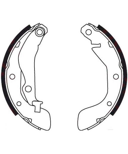 TRW Колодки барабанные Фото 2