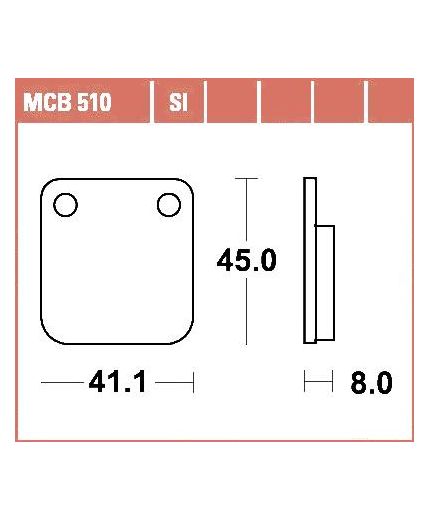 TRW Колодки дисковые передние